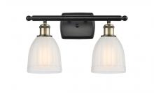 Innovations Lighting 516-2W-BAB-G441-LED - Brookfield - 2 Light - 16 inch - Black Antique Brass - Bath Vanity Light