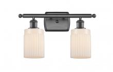 Innovations Lighting 516-2W-OB-G341-LED - Hadley - 2 Light - 15 inch - Oil Rubbed Bronze - Bath Vanity Light