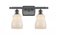 Innovations Lighting 516-2W-OB-G391-LED - Ellery - 2 Light - 15 inch - Oil Rubbed Bronze - Bath Vanity Light