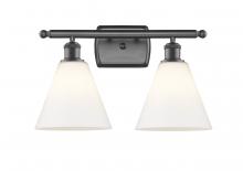 Innovations Lighting 516-2W-OB-GBC-81-LED - Berkshire - 2 Light - 18 inch - Oil Rubbed Bronze - Bath Vanity Light