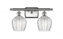 Innovations Lighting 516-2W-SN-G462-6-LED - Norfolk - 2 Light - 16 inch - Brushed Satin Nickel - Bath Vanity Light