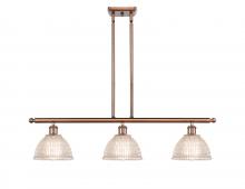 Innovations Lighting 516-3I-AC-G422-LED - Arietta - 3 Light - 36 inch - Antique Copper - Cord hung - Island Light