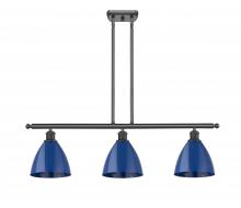 Innovations Lighting 516-3I-OB-MBD-75-BL-LED - Plymouth - 3 Light - 36 inch - Oil Rubbed Bronze - Cord hung - Island Light