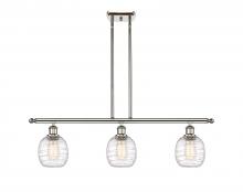 Innovations Lighting 516-3I-PN-G1013-LED - Belfast - 3 Light - 36 inch - Polished Nickel - Cord hung - Island Light