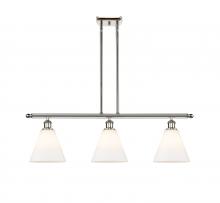 Innovations Lighting 516-3I-PN-GBC-81-LED - Berkshire - 3 Light - 36 inch - Polished Nickel - Cord hung - Island Light