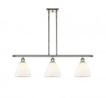 Innovations Lighting 516-3I-PN-GBD-751-LED - Bristol - 3 Light - 36 inch - Polished Nickel - Cord hung - Island Light