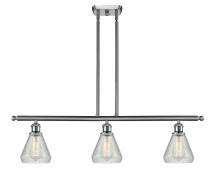 Innovations Lighting 516-3I-SN-G275-LED - Conesus - 3 Light - 36 inch - Brushed Satin Nickel - Cord hung - Island Light