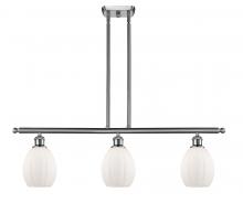 Innovations Lighting 516-3I-SN-G81-LED - Eaton - 3 Light - 36 inch - Brushed Satin Nickel - Cord hung - Island Light