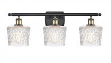Innovations Lighting 516-3W-BAB-G402-LED - Niagara - 3 Light - 27 inch - Black Antique Brass - Bath Vanity Light