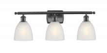 Innovations Lighting 516-3W-OB-G381-LED - Castile - 3 Light - 26 inch - Oil Rubbed Bronze - Bath Vanity Light