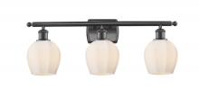 Innovations Lighting 516-3W-OB-G461-6-LED - Norfolk - 3 Light - 26 inch - Oil Rubbed Bronze - Bath Vanity Light