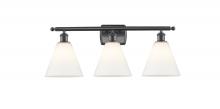 Innovations Lighting 516-3W-OB-GBC-81-LED - Berkshire - 3 Light - 28 inch - Oil Rubbed Bronze - Bath Vanity Light