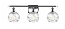 Innovations Lighting 516-3W-PC-G1213-6-LED - Athens Deco Swirl - 3 Light - 26 inch - Polished Chrome - Bath Vanity Light