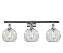 Innovations Lighting 516-3W-PC-G122-LED - Athens - 3 Light - 28 inch - Polished Chrome - Bath Vanity Light