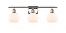 Innovations Lighting 516-3W-PN-G121-6-LED - Athens - 3 Light - 26 inch - Polished Nickel - Bath Vanity Light