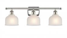Innovations Lighting 516-3W-PN-G411-LED - Dayton - 3 Light - 26 inch - Polished Nickel - Bath Vanity Light
