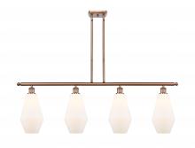 Innovations Lighting 516-4I-AC-G651-7-LED - Cindyrella - 4 Light - 48 inch - Antique Copper - Cord hung - Island Light