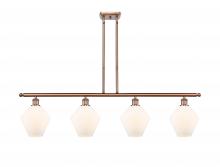 Innovations Lighting 516-4I-AC-G651-8 - Cindyrella - 4 Light - 48 inch - Antique Copper - Cord hung - Island Light