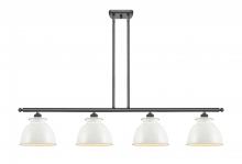 Innovations Lighting 516-4I-OB-M14-W-LED - Adirondack - 4 Light - 48 inch - Oil Rubbed Bronze - Cord hung - Island Light