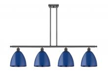 Innovations Lighting 516-4I-OB-MBD-9-BL-LED - Plymouth - 4 Light - 48 inch - Oil Rubbed Bronze - Cord hung - Island Light