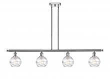 Innovations Lighting 516-4I-PC-G1213-6-LED - Athens Deco Swirl - 4 Light - 48 inch - Polished Chrome - Cord hung - Island Light