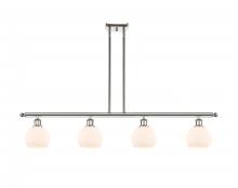 Innovations Lighting 516-4I-PN-G121-6-LED - Athens - 4 Light - 48 inch - Polished Nickel - Cord hung - Island Light
