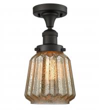 Innovations Lighting 517-1CH-OB-G146-LED - Chatham - 1 Light - 7 inch - Oil Rubbed Bronze - Semi-Flush Mount