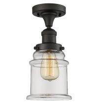 Innovations Lighting 517-1CH-OB-G182-LED - Canton - 1 Light - 6 inch - Oil Rubbed Bronze - Semi-Flush Mount