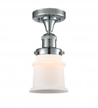 Innovations Lighting 517-1CH-PC-G181S-LED - Canton - 1 Light - 6 inch - Polished Chrome - Semi-Flush Mount