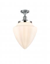 Innovations Lighting 517-1CH-PC-G661-12-LED - Bullet - 1 Light - 12 inch - Polished Chrome - Semi-Flush Mount