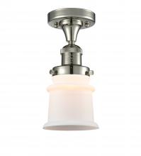 Innovations Lighting 517-1CH-PN-G181S-LED - Canton - 1 Light - 6 inch - Polished Nickel - Semi-Flush Mount