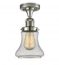 Innovations Lighting 517-1CH-PN-G194-LED - Bellmont - 1 Light - 6 inch - Polished Nickel - Semi-Flush Mount