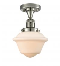 Innovations Lighting 517-1CH-PN-G531-LED - Oxford - 1 Light - 8 inch - Polished Nickel - Semi-Flush Mount