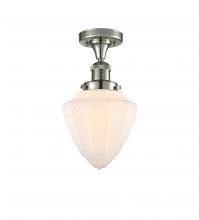 Innovations Lighting 517-1CH-PN-G661-7-LED - Bullet - 1 Light - 7 inch - Polished Nickel - Semi-Flush Mount