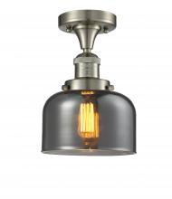 Innovations Lighting 517-1CH-SN-G73-LED - Bell - 1 Light - 8 inch - Brushed Satin Nickel - Semi-Flush Mount