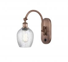 Innovations Lighting 518-1W-AC-G292-LED - Salina - 1 Light - 6 inch - Antique Copper - Adjustable Swing Arm