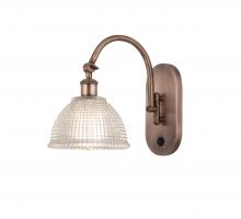 Innovations Lighting 518-1W-AC-G422-LED - Arietta - 1 Light - 8 inch - Antique Copper - Adjustable Swing Arm