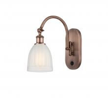 Innovations Lighting 518-1W-AC-G441-LED - Brookfield - 1 Light - 6 inch - Antique Copper - Adjustable Swing Arm