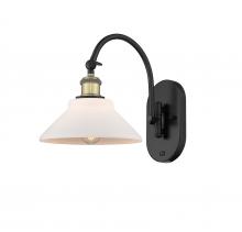 Innovations Lighting 518-1W-BAB-G131-LED - Orwell - 1 Light - 8 inch - Black Antique Brass - Adjustable Swing Arm