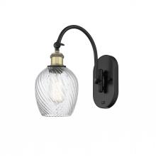 Innovations Lighting 518-1W-BAB-G292-LED - Salina - 1 Light - 6 inch - Black Antique Brass - Adjustable Swing Arm