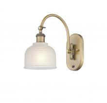 Innovations Lighting 518-1W-BB-G411-LED - Dayton - 1 Light - 6 inch - Brushed Brass - Adjustable Swing Arm