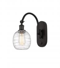 Innovations Lighting 518-1W-OB-G1013-LED - Belfast - 1 Light - 6 inch - Oil Rubbed Bronze - Adjustable Swing Arm
