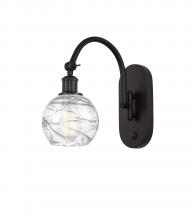 Innovations Lighting 518-1W-OB-G1213-6-LED - Athens Deco Swirl - 1 Light - 6 inch - Oil Rubbed Bronze - Adjustable Swing Arm