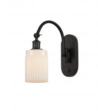 Innovations Lighting 518-1W-OB-G341-LED - Hadley - 1 Light - 5 inch - Oil Rubbed Bronze - Adjustable Swing Arm