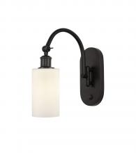 Innovations Lighting 518-1W-OB-G801-LED - Clymer - 1 Light - 4 inch - Oil Rubbed Bronze - Adjustable Swing Arm