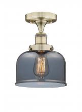 Innovations Lighting 616-1F-AB-G73 - Bell - 1 Light - 8 inch - Antique Brass - Semi-Flush Mount