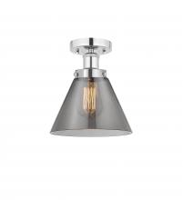 Innovations Lighting 616-1F-PC-G43 - Cone - 1 Light - 8 inch - Polished Chrome - Semi-Flush Mount