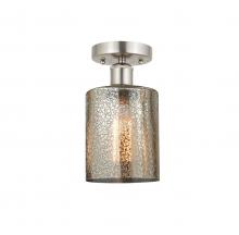 Innovations Lighting 616-1F-SN-G116 - Cobbleskill - 1 Light - 5 inch - Brushed Satin Nickel - Semi-Flush Mount