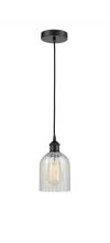Innovations Lighting 616-1P-BK-G2511-LED - Caledonia - 1 Light - 5 inch - Matte Black - Cord hung - Mini Pendant