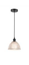 Innovations Lighting 616-1P-BK-G422-LED - Arietta - 1 Light - 8 inch - Matte Black - Cord hung - Mini Pendant